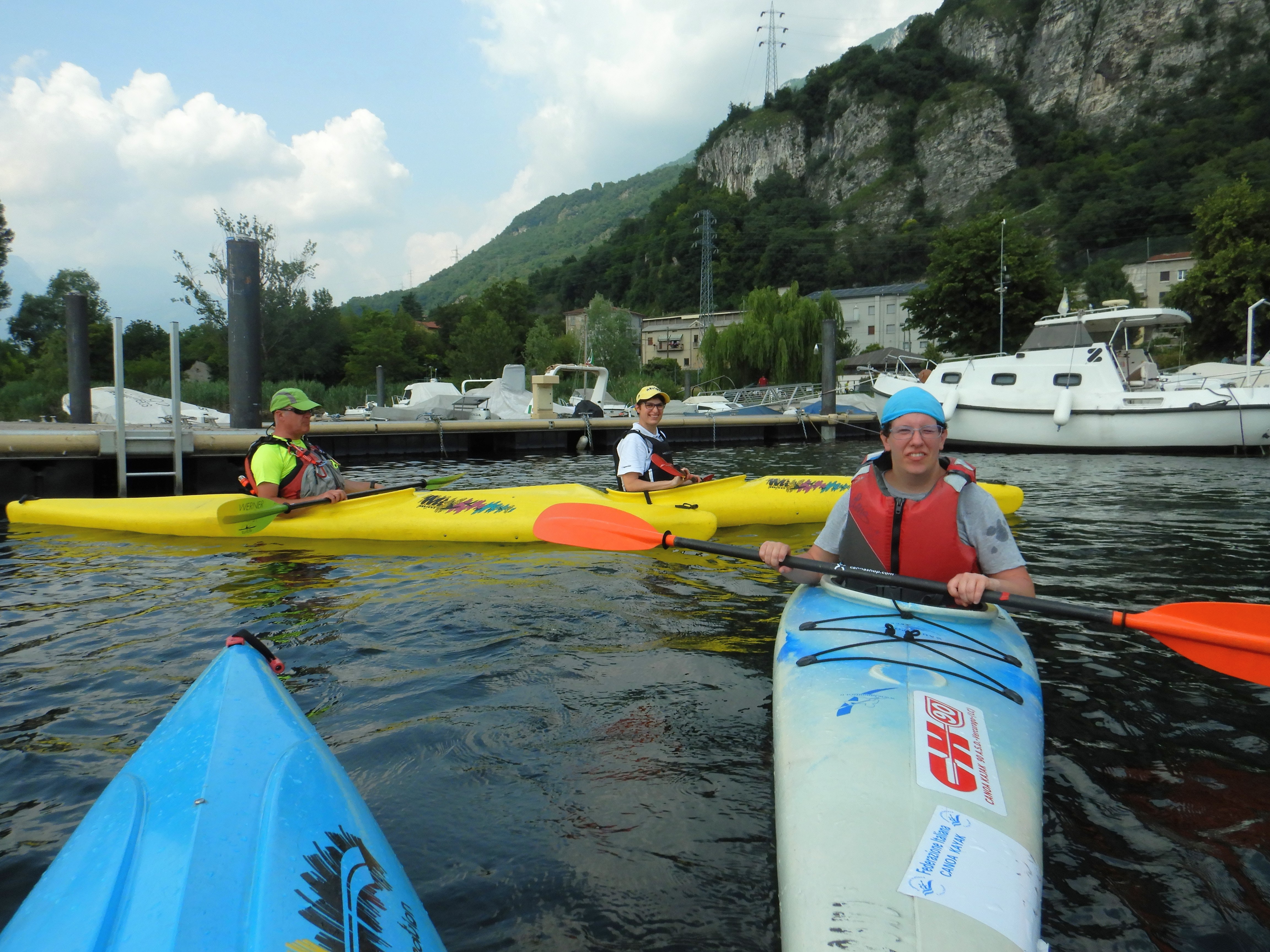 In Kayak a Vercurago